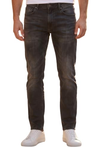 Image of Louis Philippe Men's Slim Fit Stretch Fabric for Comfort Premium Wash Aesthetic Authentic Twill and Durable Jeans