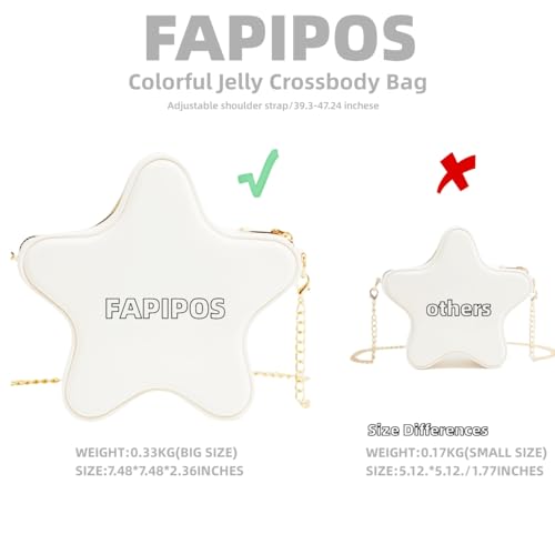 Image of Women's Mini Star Tote Bag, Women's Cute PU Leather Hobo Bag Chic Star Crossbody