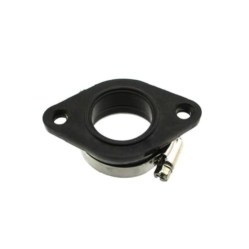 Adaptador de admisión de colector de brida para motor con carburador 27mm 4