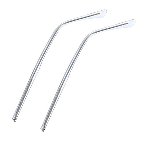 Beavorty 1 Pair Glasses Accessories Crystal Glasses Replacement Temple Arm Legs Eyewear Arm Replacement Eyeglasses Ear Grips Eyewear Arms Sunglasses Metal Replacement Parts Men and Women