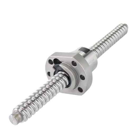 Vis à bille CNC SFA1610 axe linéaire 350mm avec écrou usiné pour table de fraisage
