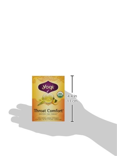 Yogi Tea Throat Comfort Herbal Tea 1.27 Ounces