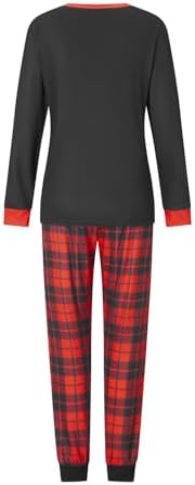 Luckinbaby Christmas Pajamas for Family Matching Set 2023 Cute Holiday Xmas Pjs Sleepwear Family Jammies Christmas Pjs Set 4 31u RKi4bnL. AC
