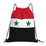 Zuziehbeutelkordelzug-Rucksack Für Schwimmen Herren Strand 36X42Cm Unisex Leicht Rucksäcke Flagge Der Republik (Druck)