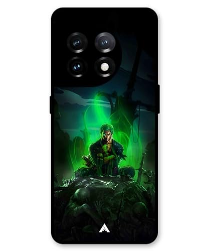 Image of Premium Anime 1 Case for Oneplus 11 (Glossy Finish) Soft-Touch Metal TPU Back Cover, Shockproof, Designer, Aesthetic Mobile Phone Case