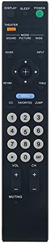 Telecomando Universale RM-YD026 Per Sony TV | Sostitutivo Per KDL-26NL140, KDL-26N4000 E Altri