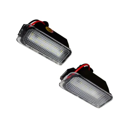 Luces de matrícula para Ranger 2011-2020 plafón trasero de alta resistencia pack de 2