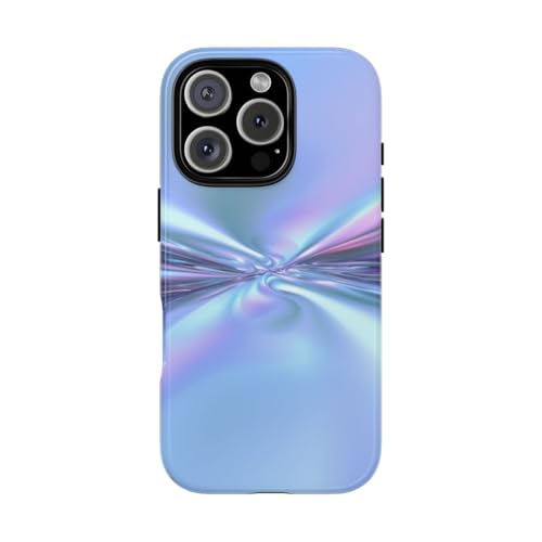 Coque iPhone 16 Pro Bleu rigide brillante résolvant les risques de glissement et les rayures