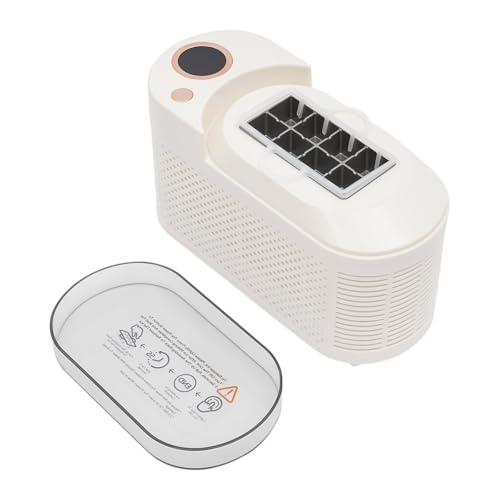 Mini fabricadora de hielo compacta portátil 120W blanca miniatura 3