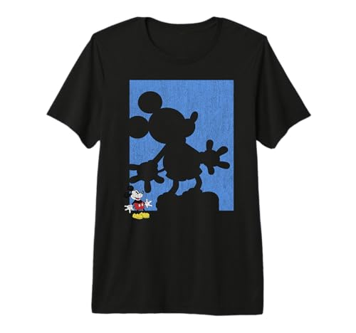 Mickey Mouse Shadow Disney t-shirt premium idée cadeau originale pour adulte