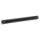 Adam Hall 19’ Parts 87221BRUSH Rackblende 1 HE Stahl mit Bürstenleiste