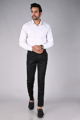 Image of Formal Pants for Men | Men's Slim fit Formal Pant Combo | Non Stretchable Trouser | Office wear Trousers