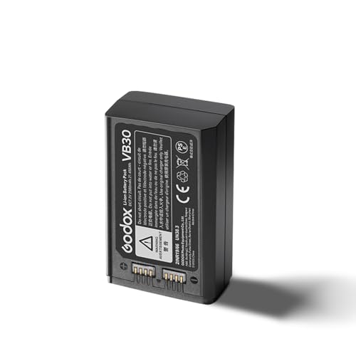 GODOX VB30 V1 V1Pro Battery Pack - Type-C Charge DC7.2V 2980mAh 21.456Wh V1 V1Pro V860III V850III Flash (VB26 Upgraded)