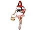 Atosa Déguisement Femme Petit Chaperon Rouge