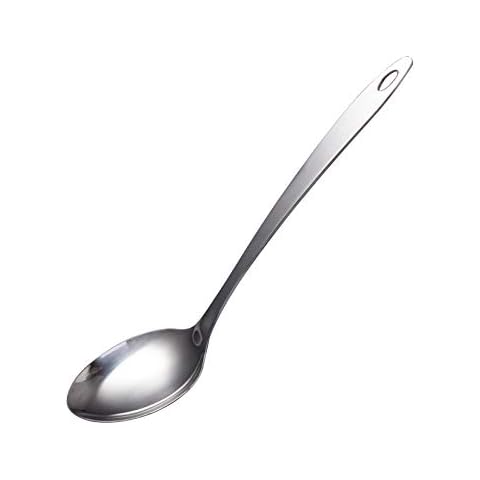 IMEEA Cook Serving Spoon Stainless Steel Kitchen Tool 12.8-Inch Cover