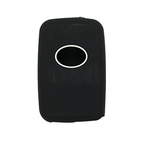 BROVACS Silicone Cover Protector Case Holder Skin Jacket Compatible with TOYOTA 4 Button Smart Remote Key Fob CV2406 Black - Image 3