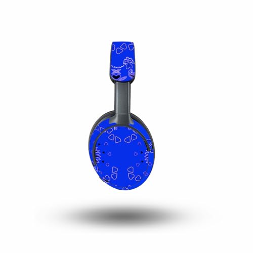 Image of MightySkins Skin Compatible with Bose QuietComfort Ultra - Blue Bandana | Protective, Durable, and Unique Vinyl Decal wrap Cover | Easy to Apply, Remove, and Change Styles