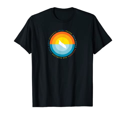 Aruba Noord Oranjestad Gráfico Camiseta