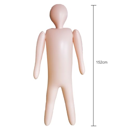 Mannequins gonflables Halloween lot de 2 structures de 152 cm étanches et repositionnables