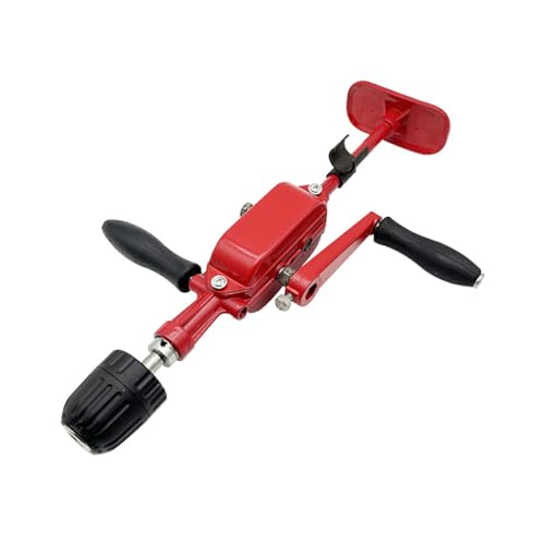 rongweiwang Perceuse à manivelle Manuelle à Structure Durable, avec Mini Machine à tarauder en métal, Performance Durable, perceuse à Main