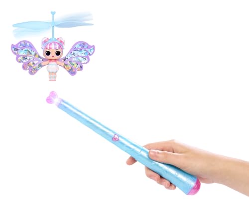 L.O.L. Surprise! Magic Flyers Fairies Tots - Snowflake - Includes 1 Doll and a Wand, Comes in a Flower-Shaped Packaging, Collect All 2, Pink - Image 9