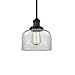Innovations 201S-BK-G72 1 Light Mini Pendant, Matte Black