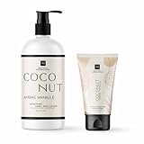 Natural Inspirations Hand & Body Lotion and Hand Crème Gift Set (Coconut Ambre Vanille)