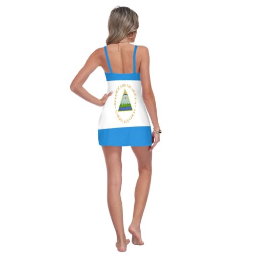 Traje de baño de Nicaragua para mujer vestido de natación para vacaciones en la playa 4