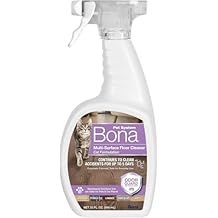 Bona Pet Spray Odor Eliminator, Cat Formulation, 32 fl oz, Safe for Carpets and Multi-Surface Floors