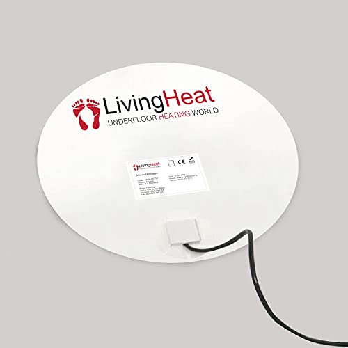Living Heat Bathroom Mirror Demister Pad - 370mm Round
