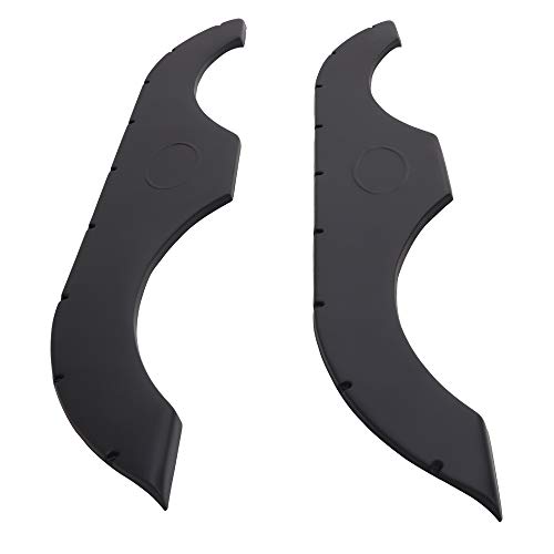 Enixwill Universal Tandem Rv Fender Skirt Fit For Rvs Campers Trailers 5Th Wheel Fender Skirts Pair #TOP6