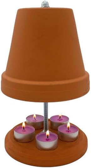 Miniatura 3 de Calentador de olla de vela y arcilla, calentador de macetas y velas de arcilla 2024, calentador de luz de té, calentador de tetera, escritorio