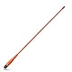 HYS Dualband BNC Funkgerät Antenne 15 Zoll 2m/70cm UHF/VHF Antenne Kompatibel mit 144/430MHz Cobra Midland Uniden Handheld/tragbarem BNC Walkie Talkie (Orange)