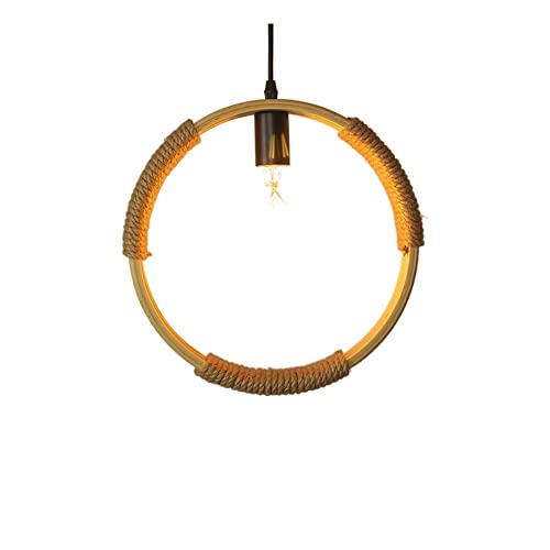 Lustre de luxe industriel en métal fer suspendu et corde de chanvre artisanale