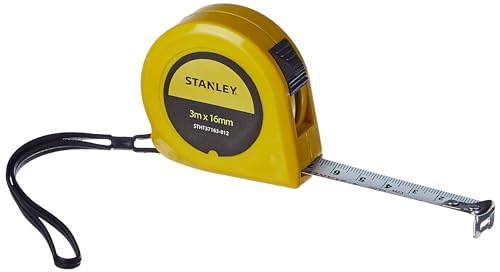 STANLEY STHT37163-812 Measuring Tape with Lock, 3m X 16mm (Yellow) (B0CKFHCRLG) Amazon Price History, Amazon Price Tracker