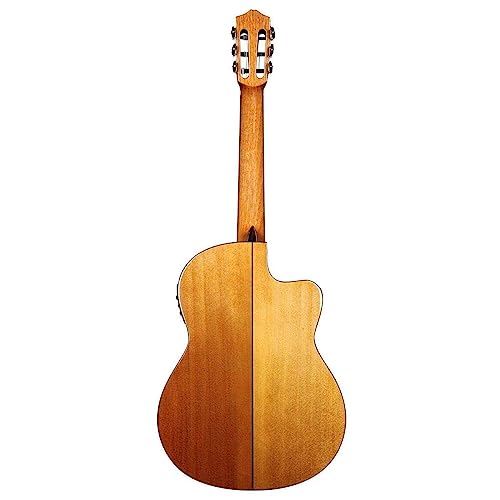 Image of Cordoba GK Studio Lefty Cutaway Flamenco Acoustic-Electric Nylon String Guitar, Iberia Series