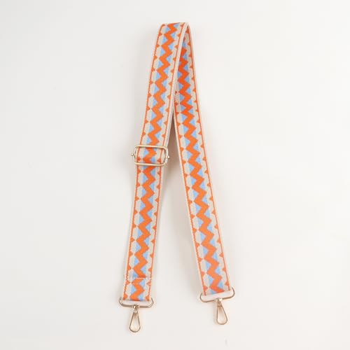 Image of Adjustable Replacement Shoulder Strap Luggage Straps Belt Crossbody Canvas Bag Handbag Purse Strap for Women (J-style 50)