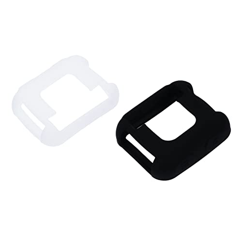 Uonlytech 2 Fundas de Silicona para Reloj Inteligente Forerunner35 Color Y Protector a Prueba de Golpes