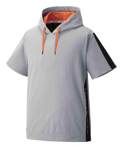 アタックベース(Atackbase) HUMMER レヴスキンズ半袖フーディ― 春夏用 グレー 28559 07 L