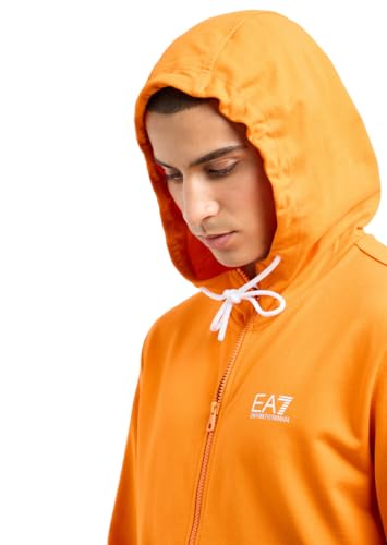 Combinaison coton brossé EA7 3DPV52 Armani avec logo dos