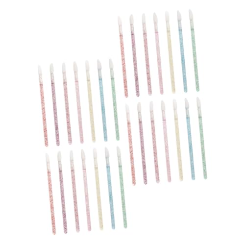 DECOMELODY Disposal Makeup Brush Kit 350pcs Lip Brush Applicators for Travel Professional Use