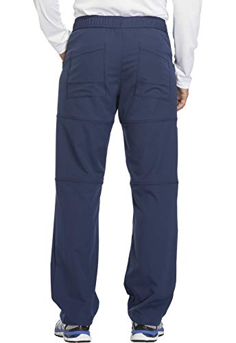 Dickies Dynamix Men Scrubs Pant Zip Fly Cargo DK110S, XL Short, Navy - image 2
