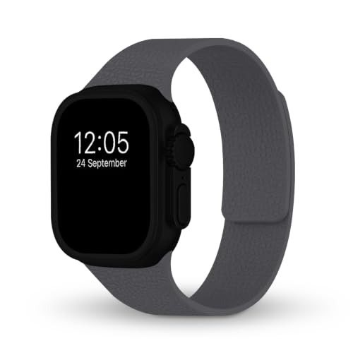Image of GRIPP Pebble New Edition Premium Silicone Magnetic Watch Strap for 44mm /45mm /46mm /49mm, Watch Series 11 /10 /9 /8 /7 /6 /5 /4, SE 3 /2 /1, Ultra 3 /2 /1, Lightweight, Adjustable (Watch Not Included)