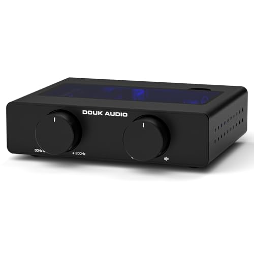 Douk wzmacniacz stereo A5 z chipami TPA3255, wzmacniacz klasy D z filtrem górnoprzepustowym, mini wzmacniacz do głośników półkowych biurkowych