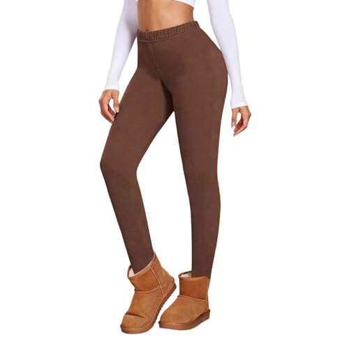 Leggins Cuero Mujer Push Up Cintura Alta Pantalones Elasticos Leggins Termicos Invierno Pantalon Cuero