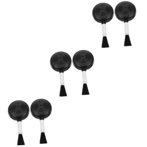 CIYODO 6 Pcs Air Ball Sensor Cleaner Lens Cleaner Blower Dust Cleaner Blower Instrument Blower Brush Compressed Air Can Camera Lens Cleaning Tool Keyboard Cleaner Air Spray Black Plastic