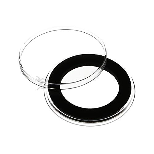 Capsulas Air-Tite 33mm Negro para Monedas 1oz y 1/2oz miniatura 1