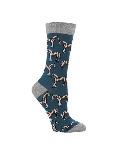 Image of WHD Horse Crew for Women & Men | Equestrian Gift, Western Riding Socks