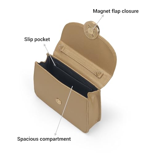 Image of Mochi Women Formal PU Soft Body Lock closure Solid Sling Bag with 1 Pocket and 1 compartments