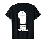 Photo Gallery say no to plastic cannucce – fine plastica uso – t-shirt maglietta Photo Gallery say no to plastic cannucce – fine plastica uso – t-shirt maglietta